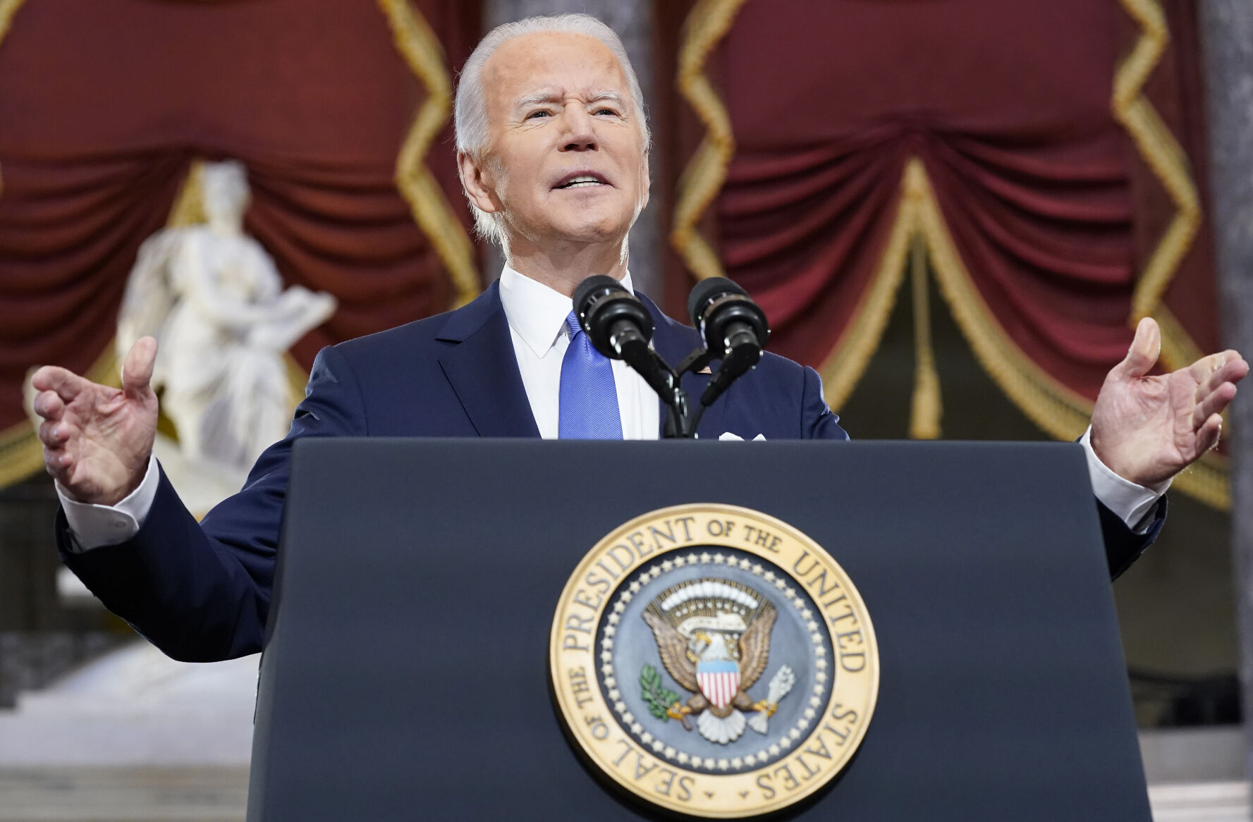 Capitol Riot Anniversary Biden